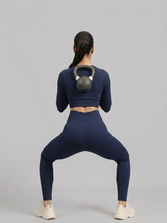 Basic Sports Legging Navi