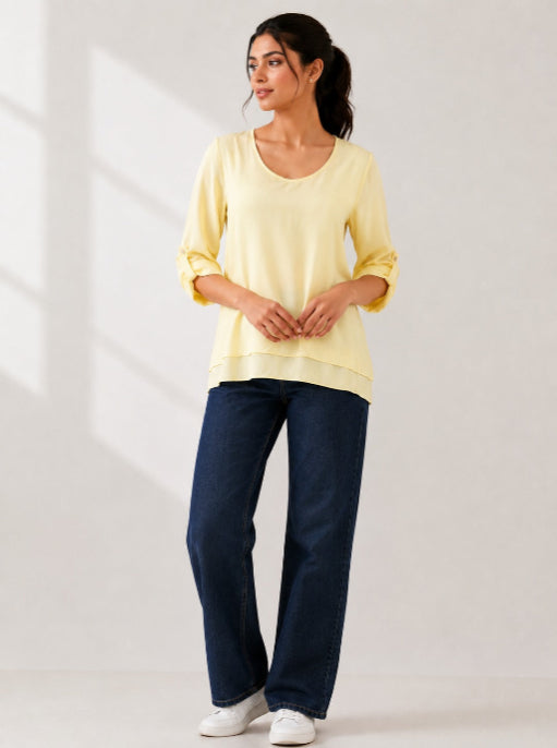 Grace Yellow Top
