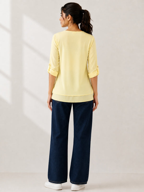 Grace Yellow Top