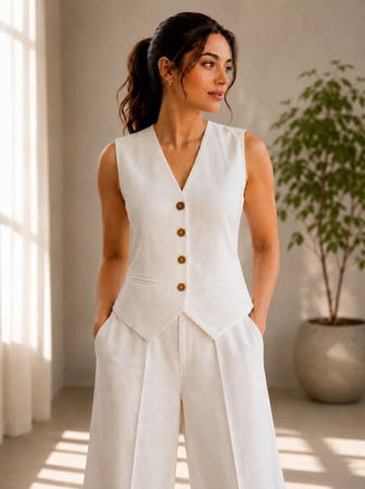 Office Co-ord Set White
