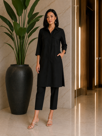 Urban Nature Co-ord Set Black