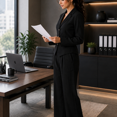 Corporate co-ord set Black