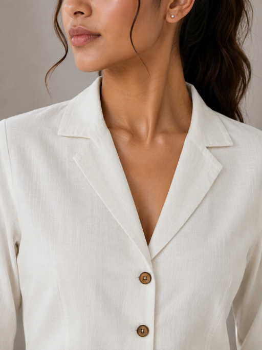Corporate co-ord set White