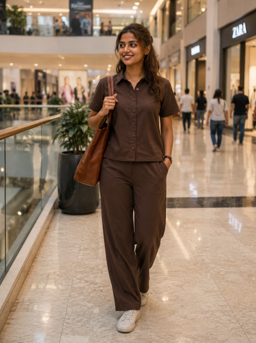 All Day Co-ord Set Choco