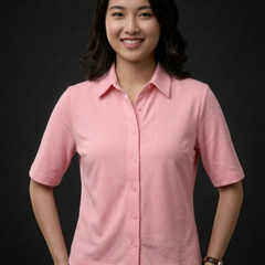 Knitted Shirt Pink