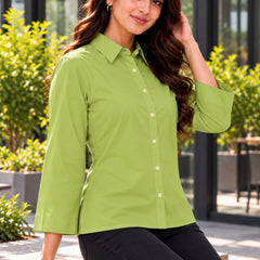 Collor with Long Sleeve Shirt