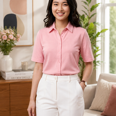 Knitted Shirt Pink