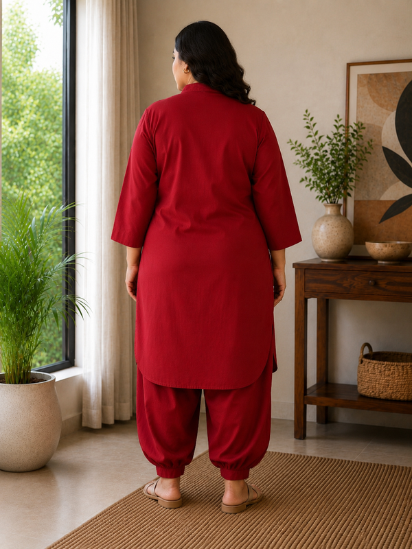 Classic Crimson Co-Ord