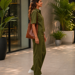 All Day Coord Set Olive