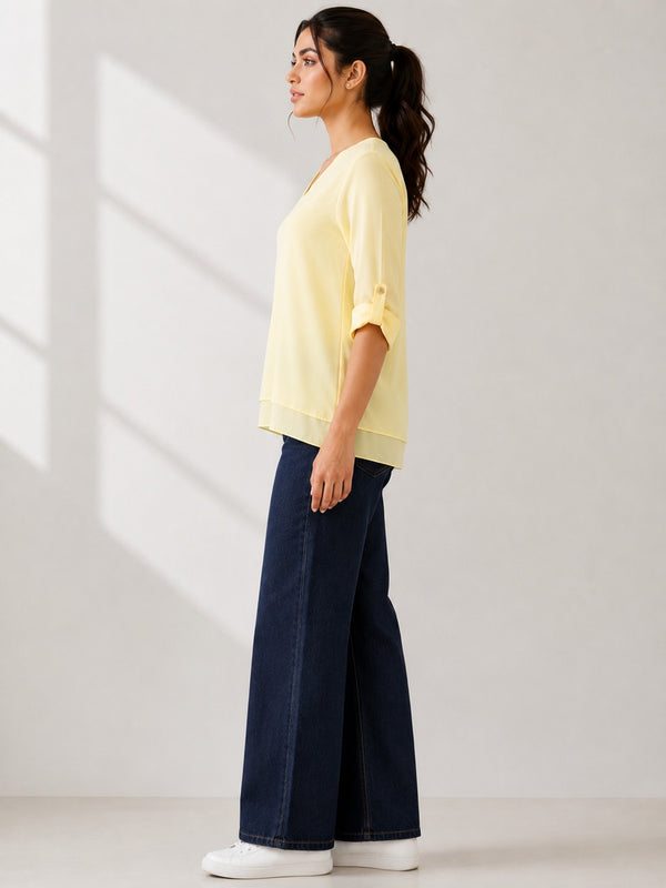 Grace Yellow Top
