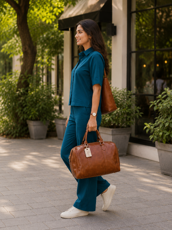 All Day Coord Set Tea Blue