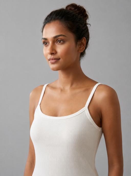 Feather Soft Camisole White