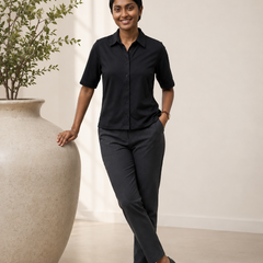 Knitted Shirt Black