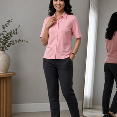 Knitted Shirt Pink