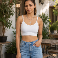 Sports Cami  White