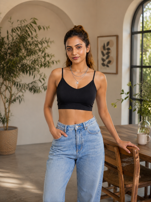 Sports Cami  Black