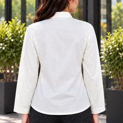 Collor with Long Sleeve Shirt
