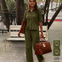 All Day Coord Set Olive