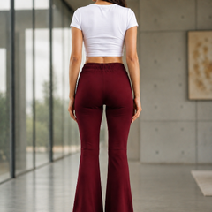 Tight  Fit Pant Burgundy