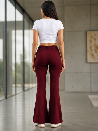 Tight  Fit Pant Burgundy