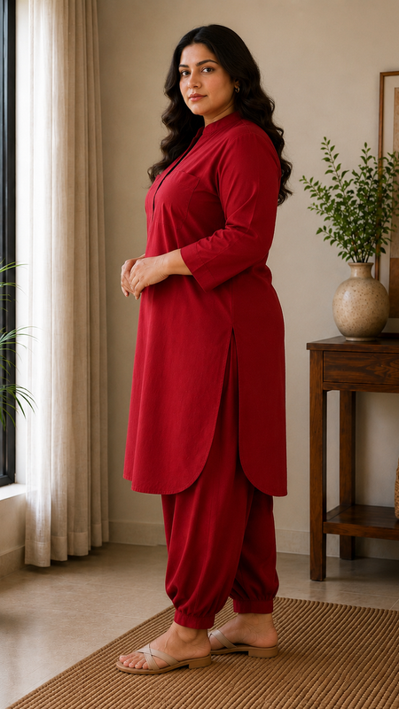 Classic Crimson Co-Ord