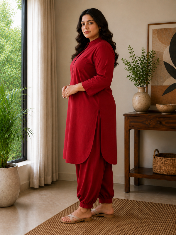 Classic Crimson Co-Ord