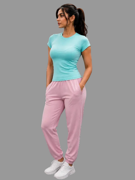 ShapeFit Women's Workout T-Shirt Aqua
