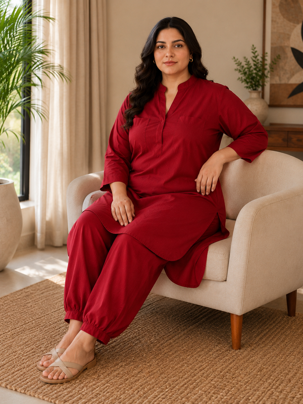 Classic Crimson Co-Ord