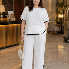 Elegant White Co-ord Set