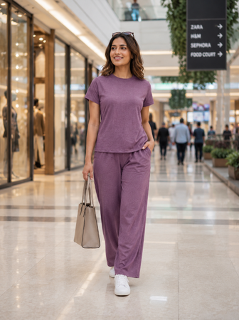 Easy Day Co-ord Set in  Lalic