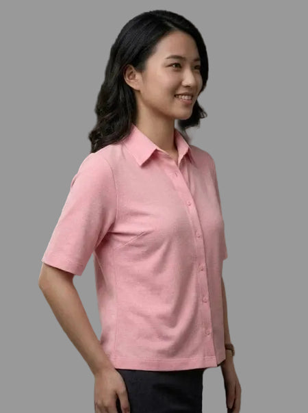 Knitted Shirt Pink