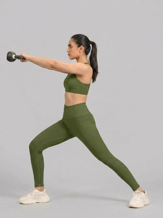 Basic Sports Legging Olive