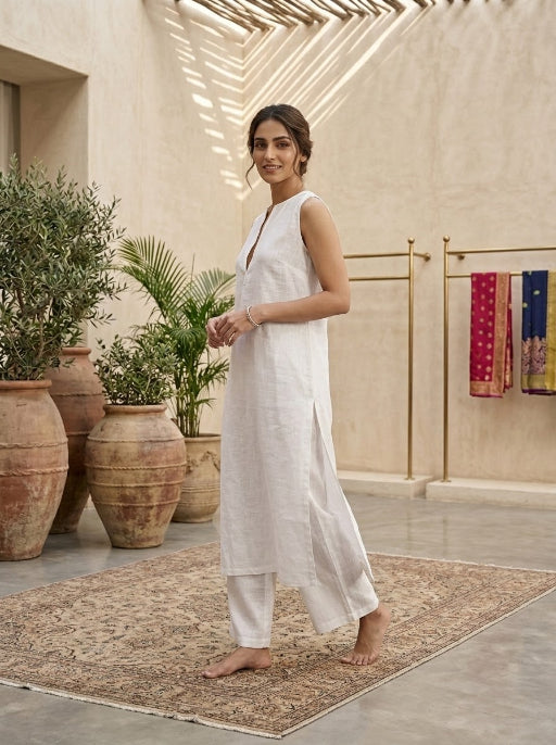 CityEase Coord Set White