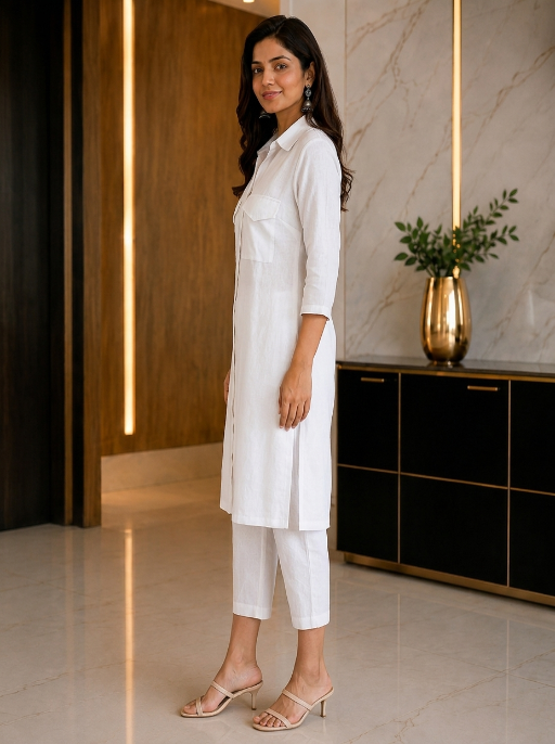 Urban Nature Coord Set White