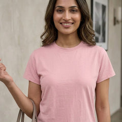 T- Shirt Round Neck Short Sleeve Olive