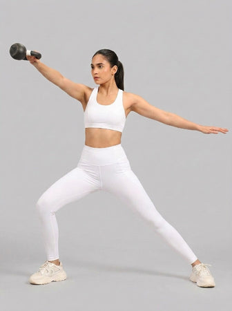 Basic Sports Legging White