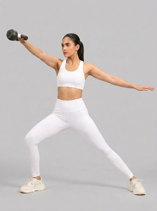 Basic Sports Legging White
