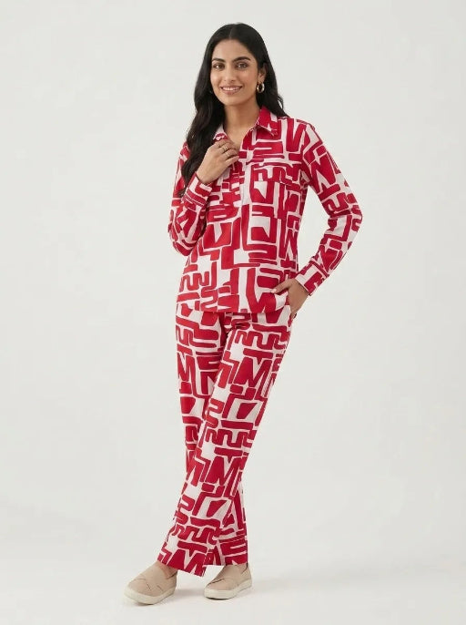 Cozy Sleep Set Red
