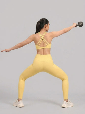 Basic Sports Legging Beige