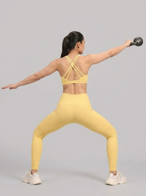 Basic Sports Legging Beige