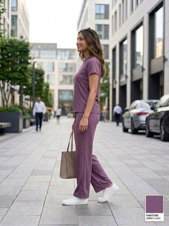 Easy Day Co-ord Set in  Lalic