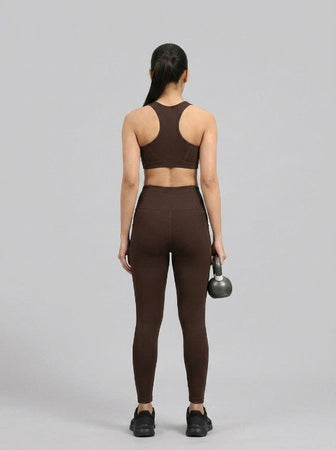 Basic Sports Legging Choco