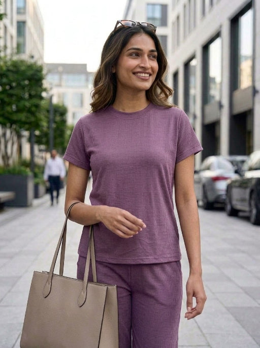 Easy Day Co-ord Set in  Lalic
