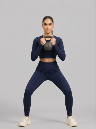 Basic Sports Legging Navi