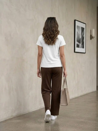 T- Shirt Round Neck Short Sleeve White