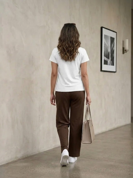 T-Shirt Round Neck Short Sleeve White