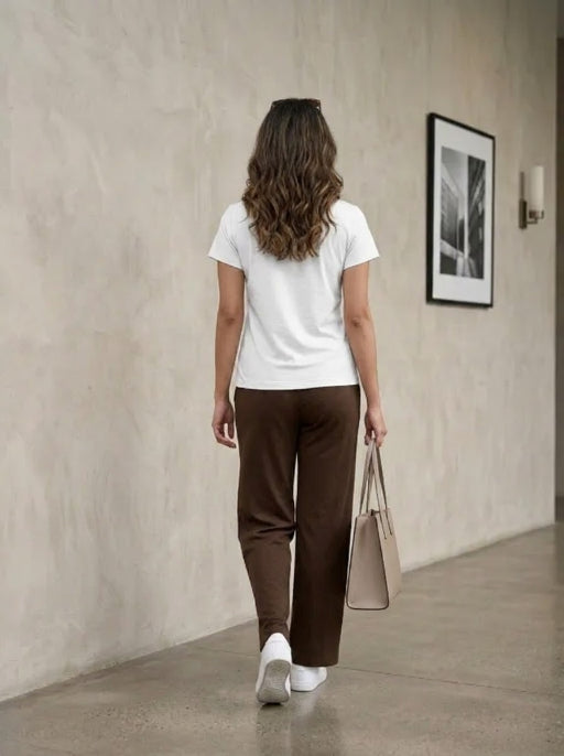 T- Shirt Round Neck Short Sleeve White