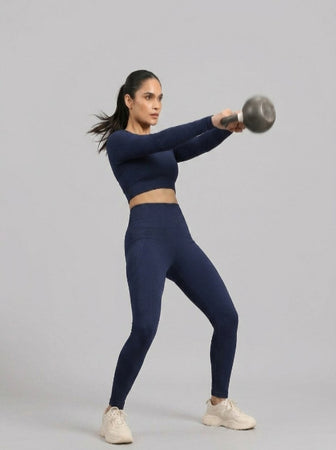 Basic Sports Legging Navi