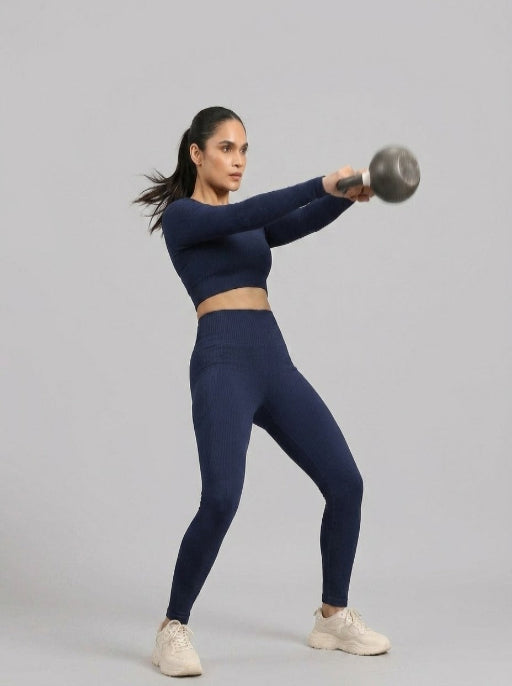 Basic Sports Legging Navi