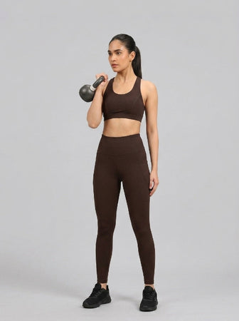 Basic Sports Legging Choco